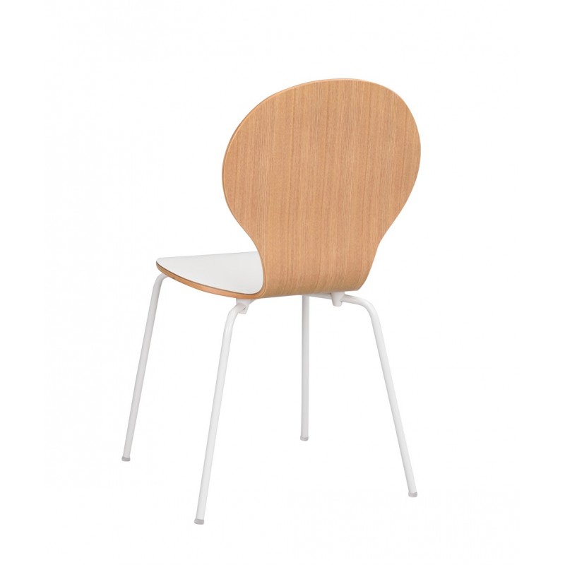 RO Fusio Dining Chair White/White